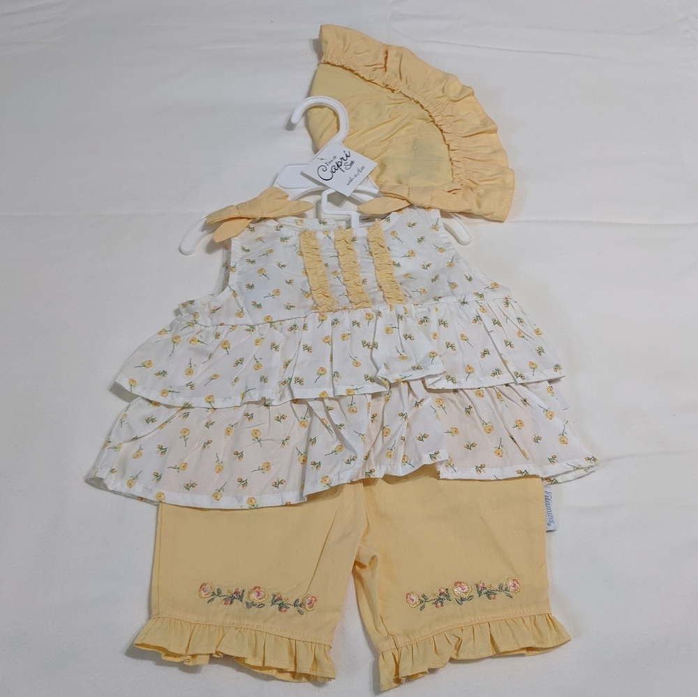 Vitamins Baby 3piece Capri set